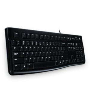 Teclado LOGITECH USB, PC/server, Negro